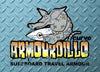 Armourdillo Travel RETRO (mini simmons) Surfboard Bag Single Mega