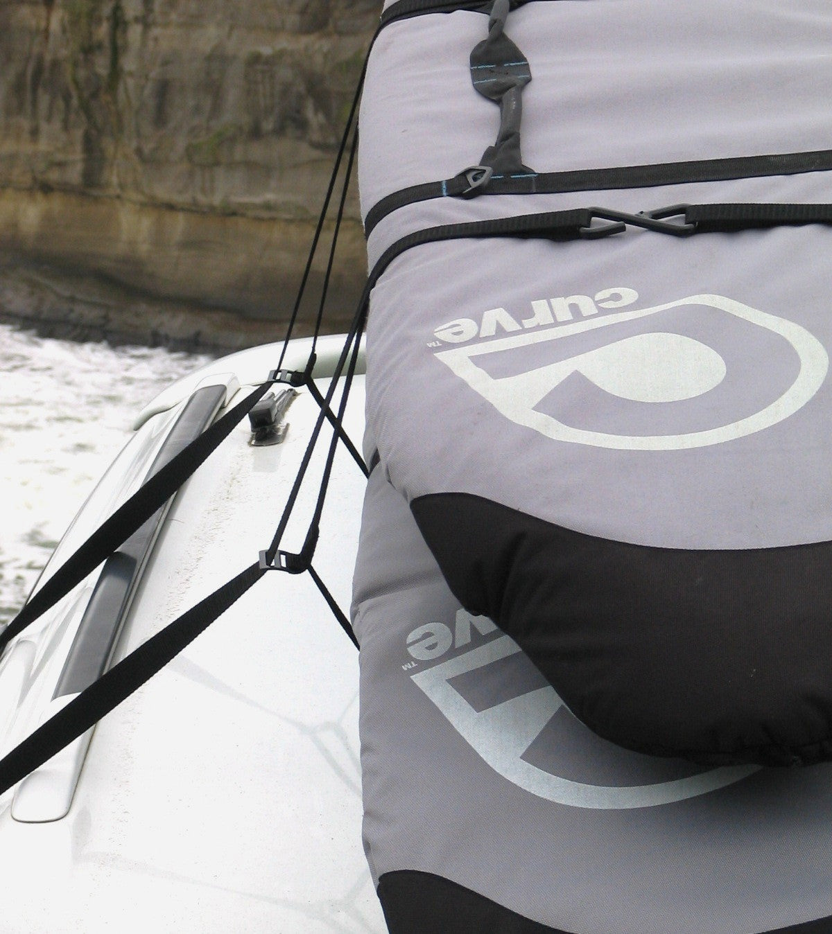 Curve surfboard soft rack hotsell