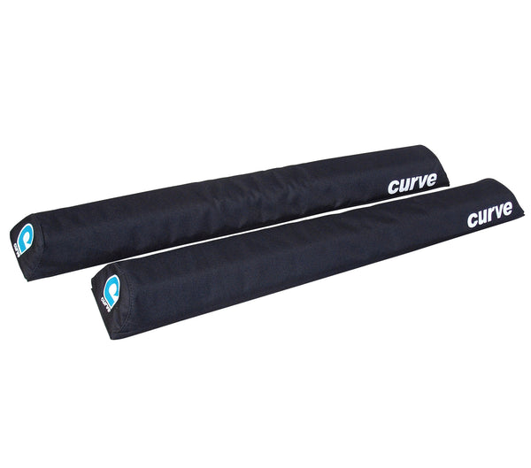 Roof Rack Pads AERO BLACK POLYCANVAS Single 18.5